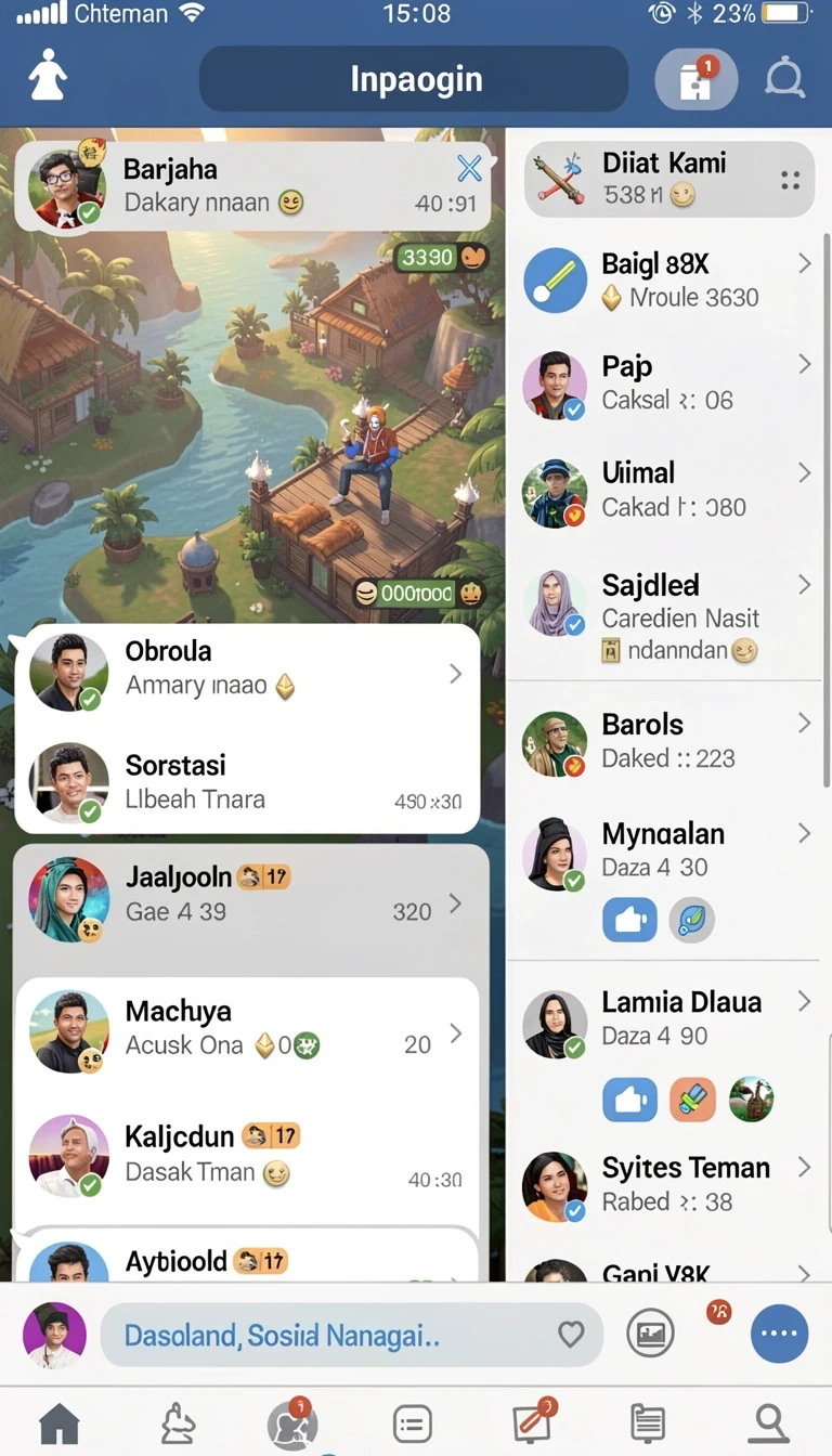 Tampilan Aplikasi dewi188 Paling Baru untuk Android