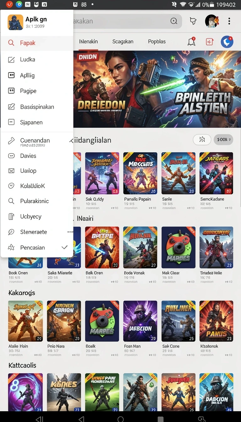 Tampilan Download jv88 APK Terbaru untuk HP Android