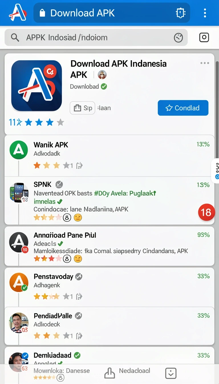 Tampilan Download sawit777 APK Original untuk Android