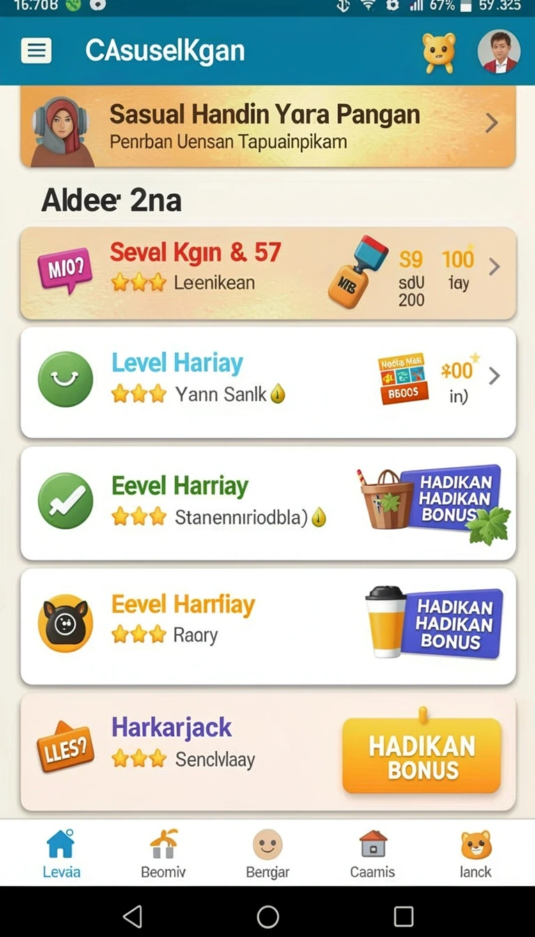 Tampilan Aplikasi jeeptoto Paling Baru untuk Android